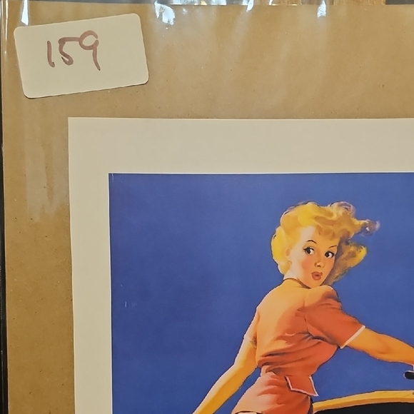 Vintage Style Pin-Up Art Print - Nautical - Elvgren - Picture 3 of 8